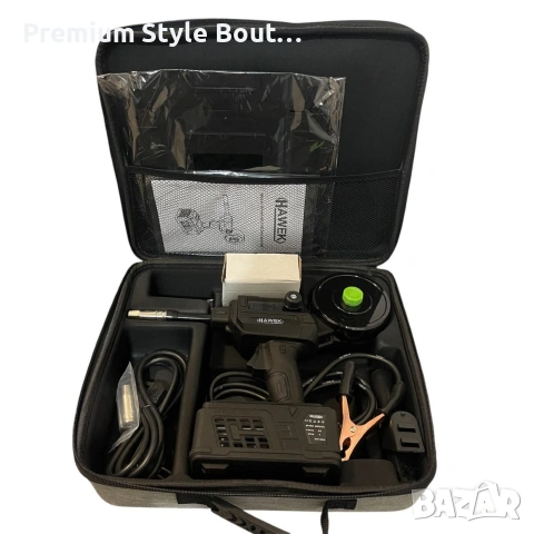 Инверторен телоподаващ апарат без газ Hawek 400A – професионално заваряване с една ръка, снимка 4 - Други инструменти - 53644464