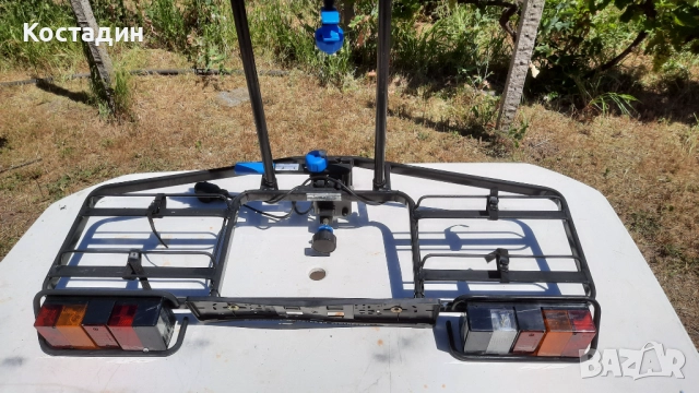 Багажник за колела за теглич euro classic  bike rack  за 2 велосипеда, снимка 9 - Аксесоари и консумативи - 52777523