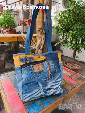 Дънкови възглавници / Чанти / Раници, снимка 7 - Възглавници - 32319095