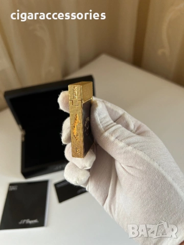 S.T. Dupont Ligne 2 Padron – запалка с два пламъка, снимка 8 - Запалки - 53215473