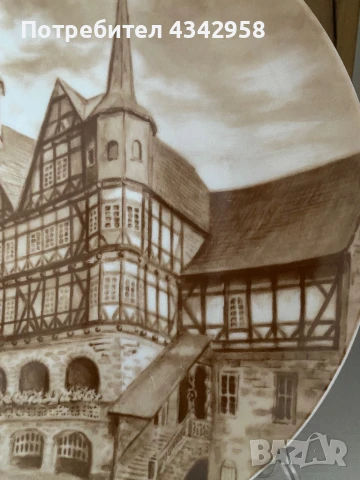 AK KAISER. 1979г.Чиния за стена., снимка 3 - Антикварни и старинни предмети - 51394826