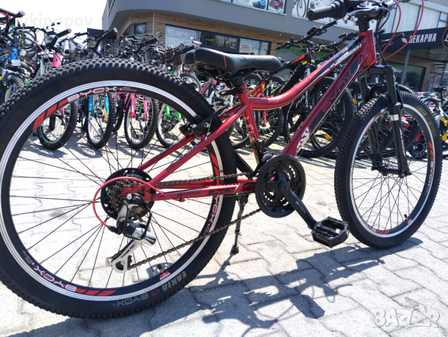 BYOX Велосипед 24" ZANTE червен, снимка 6 - Велосипеди - 44588008