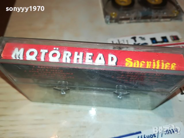 MOTORHEAD-КАСЕТА 1105231108, снимка 10 - Аудио касети - 40663488