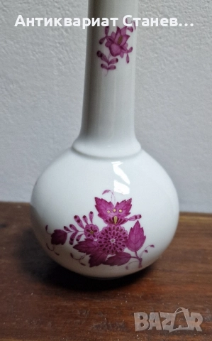 Порцеланова ваза Херенд Herend , снимка 2 - Вази - 52281235