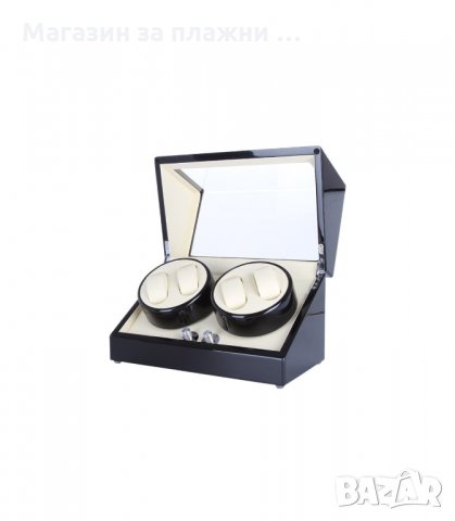 ЛУКСОЗНА КУТИЯ ЗА САМОНАВИВАЩИ ЧАСОВНИЦИ ЗА 4 БРОЯ - код 2176, снимка 12 - Други - 34206931