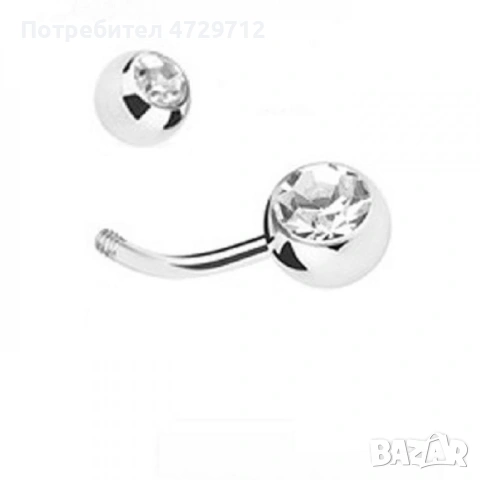 Обици пиърсинг пробиване на пъп, снимка 5 - Друго оборудване - 53434452