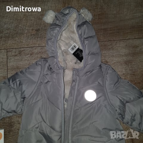 Намалена цена 22лв  р-р62-68см/2-6мес зимен гащеризон, снимка 9 - Бебешки ескимоси - 41524179