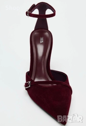 Обувки на ток на Zara, снимка 2 - Дамски обувки на ток - 53838414