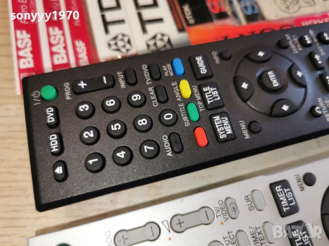 SONY HDD/DVD REMOTE-ВНОС ENGLAND 0503261322, снимка 10 - Дистанционни - 53720811