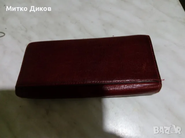Портмоне естествена кожа марково Nivacott  170х90мм