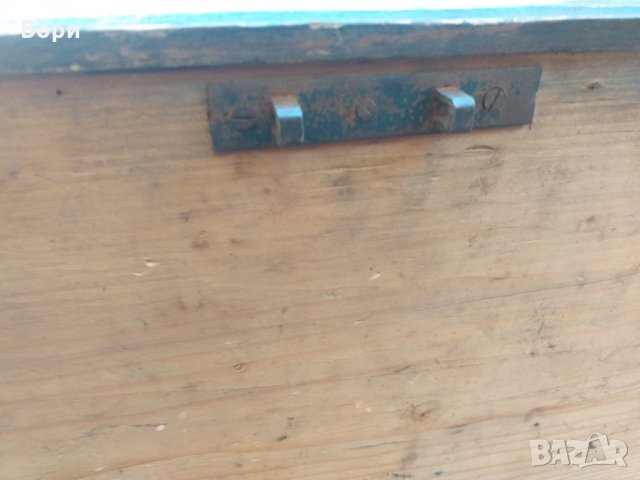 Стар дървен сандък, снимка 7 - Декорация за дома - 34542547