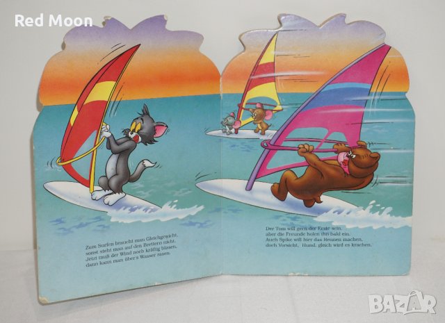 Vintage Рядка Колекционерска Книжка с твърди картонени корици на Tom & Jerry от 1990г, снимка 8 - Колекции - 44225994