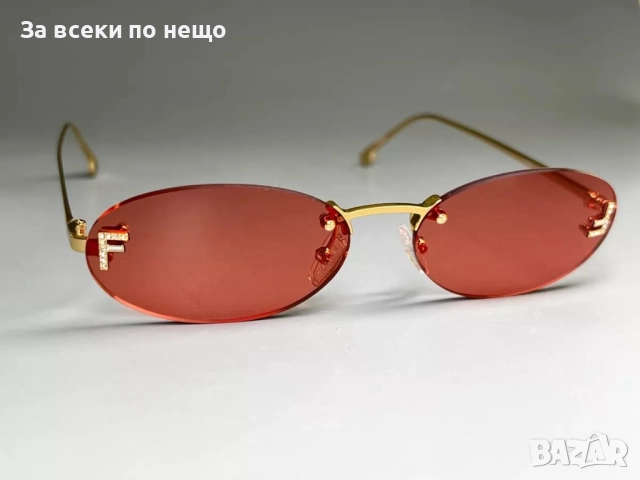 Fendi Слънчеви Очила С UV400 Защита С ПОДАРЪК🎁Кутия И Кърпичка - Различни Цветове Код LFS617, снимка 4 - Слънчеви и диоптрични очила - 51600133