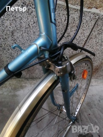 Продавам красиво здраво (антикварно) колело в много добро състояние марка Epple без рамка, снимка 4 - Велосипеди - 41942566