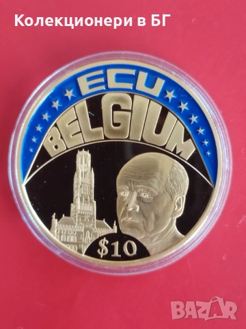 ГОЛЯМА ‼ПОЗЛАТЕНА‼ ВЪЗПОМЕНАТЕЛНА МОНЕТА - ЛИБЕРИЯ, снимка 2 - Нумизматика и бонистика - 52775840