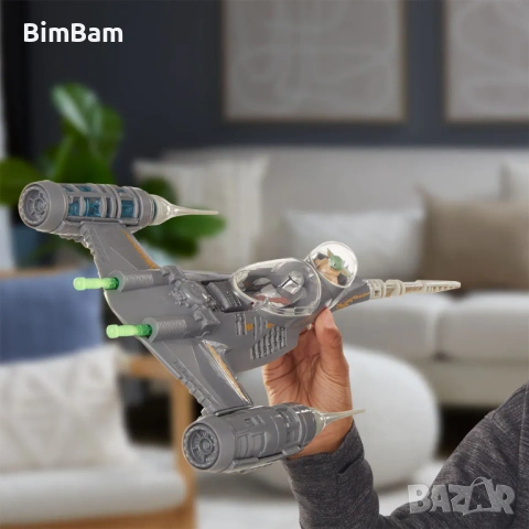 Космически кораб STAR WARS със фигурки / HASBRO, снимка 3 - Фигурки - 51943153