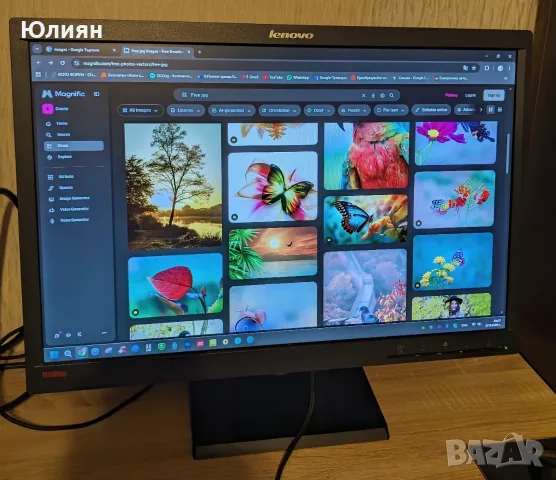 Монитор 22" Lenovo LT2252p, снимка 8 - Монитори - 56058078