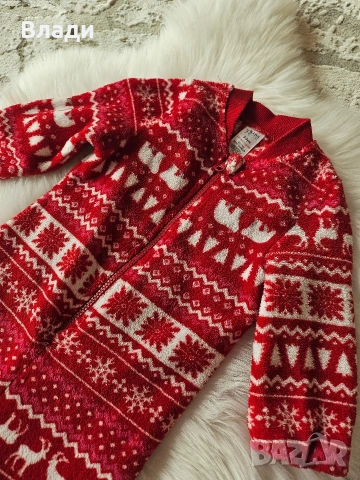 детски коледен гащеризон 2-3г, снимка 3 - Детски комплекти - 53220186