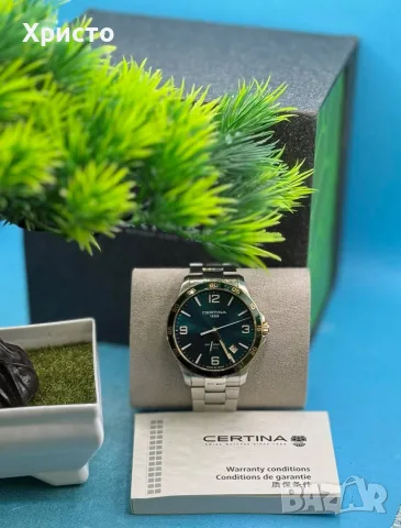 Мъжки часовник с дата Certina Urban DS-8 , снимка 4 - Мъжки - 56279428