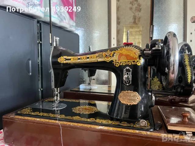 Ретро шевна машина, снимка 2 - Шевни машини - 55948318