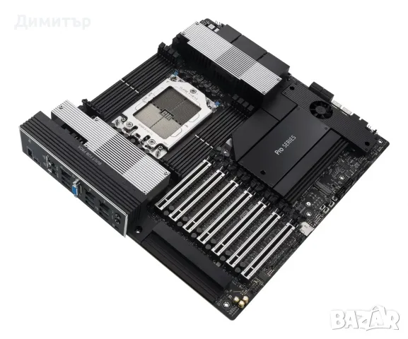 Дъно ASUS PRO WS WRX90E-SAGE SE AMD WRX90 Socket sTR5 EEB, снимка 2 - Дънни платки - 56088186