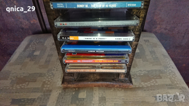 дървена стойка за 15 броя компакт диска , снимка 8 - CD дискове - 44630621