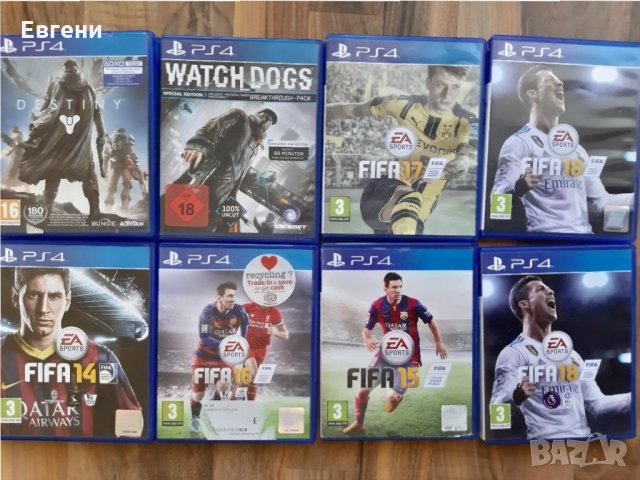 Ps4 Плейстейшън 4 Playstation 4 оригинални Игри Fifa и други, снимка 1 - Игри за PlayStation - 34106229