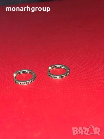 Сребърни обеци