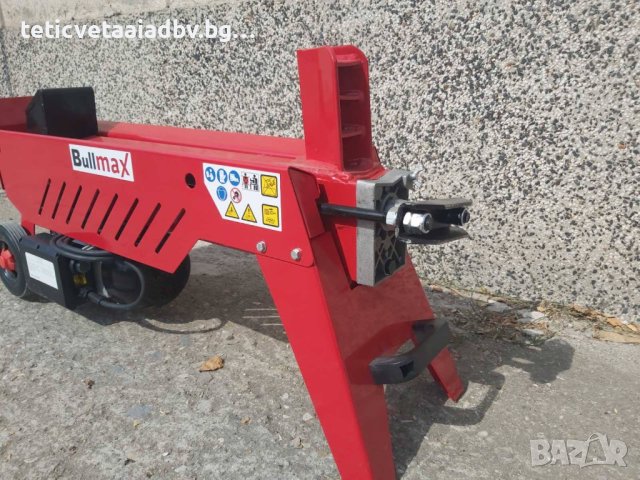 Електрическа цепачка за дърва Bullmax 8,5 тона, 2600W, 52см, снимка 2 - Други - 42412546