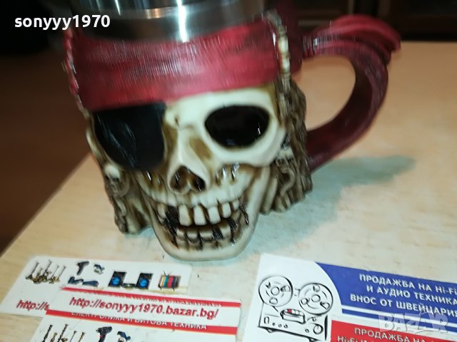 ПИРАТСКА ЧАША-ЧЕРЕП 0705230907, снимка 11 - Колекции - 40615592