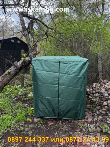 Слънцезащитно покривало за IBC бидон 1000 л – с цип - КОД 4462, снимка 12 - Бидони, бурета и бъчви - 50317184