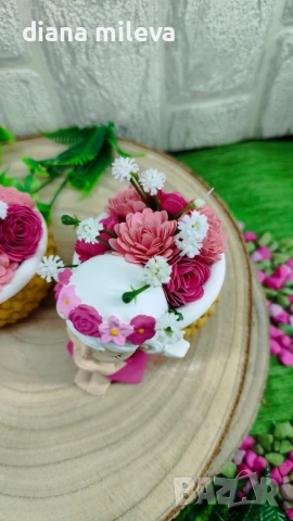 Ангелчета в цвят розов!, снимка 13 - Декорация за дома - 50911878