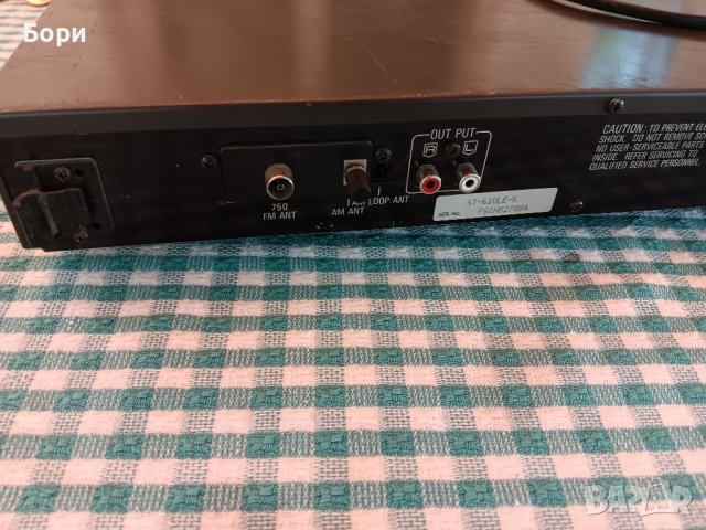 Technics ST-610L STEREO Tuner, снимка 8 - Радиокасетофони, транзистори - 41999926