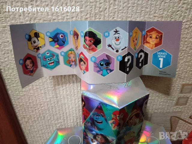 YUME Disney 100: Фигурка изненада в капсула, снимка 15 - Фигурки - 51978721