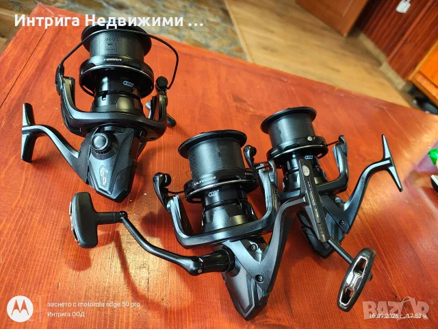 Shimano Ultegra 14000 XTE с алуминиев тунинг MV Spools.Комплект 3 бр., снимка 9 - Макари - 56105357