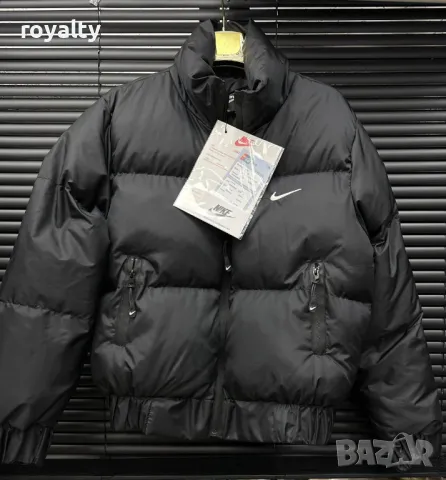 Nike късо черно дамско яке 