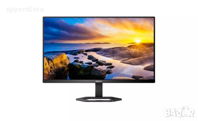 Mонитор 23.8" PHILIPS 24E1N5300AE/00 (1920x1080) IPS WLED, 75Hz, 4ms GtG, 1ms MPRT, 300cd m/2, снимка 1 - Монитори - 41652351