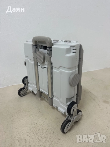 Сгъваема пазарска количка HOMCOM с телескопична дръжка , снимка 3 - Други - 52415638