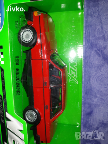 Volvo  240  GL Red . Welly Nex 1.24 . Top.! 