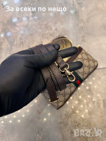 Gucci Дамска Чанта Тип Куфар - Различни Цветове Код E1323, снимка 5 - Чанти - 53758620