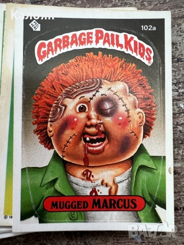 Колекция от 77 картички -стикери от дъвки от 1986 г. Made in U.S.A., снимка 4 - Колекции - 52621834