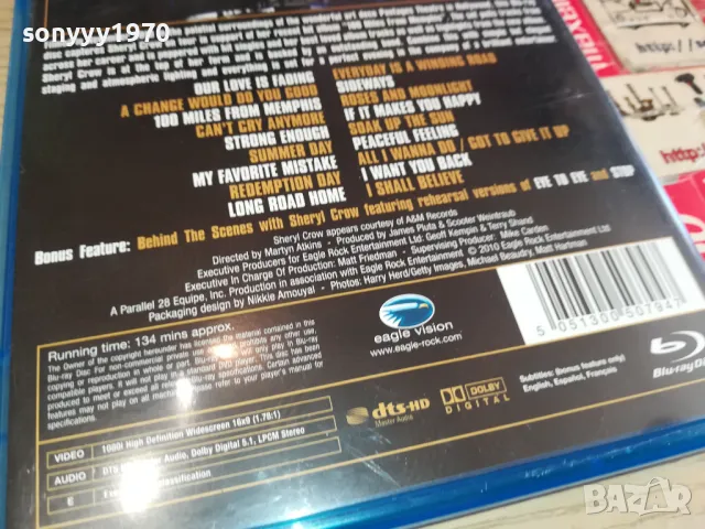 SHERYL CROW BLU-RAY DISC 0603251702, снимка 17 - Blu-Ray филми - 49390861