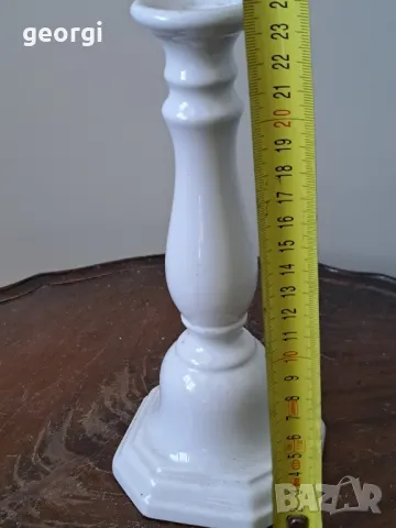 порцеланов свещник    5/1, снимка 3 - Декорация за дома - 49076616