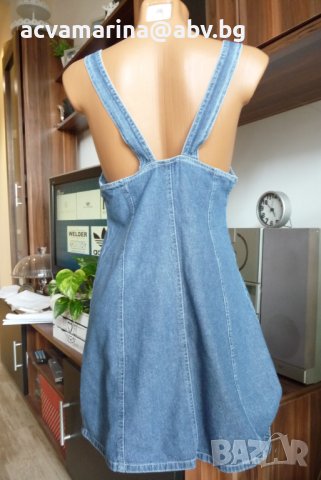 дънкова рокля размер ХС, снимка 3 - Рокли - 41313617