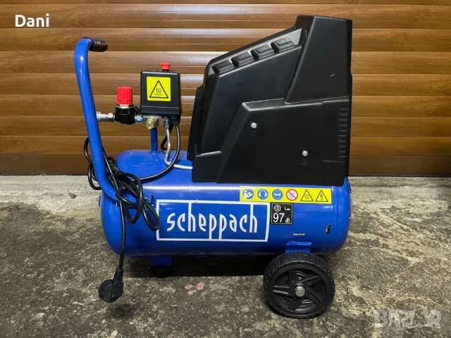 Компресор за въздух 24л., снимка 2 - Компресори - 48693133