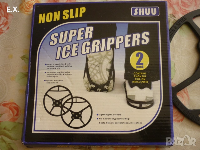 Шипове за обувки против хлъзгане/ледоходки., снимка 2 - Други - 53043249