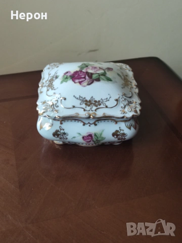 Порцеланова кутия за бижута/бижутерка, снимка 3 - Колекции - 53568666