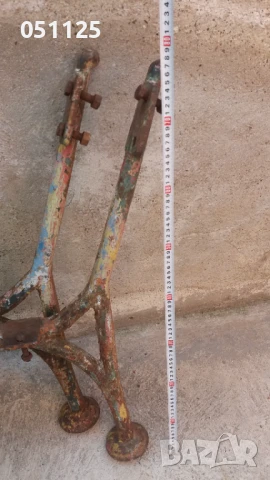 Отлични масивни чигунени стойки от пейка - 30 кг. царско време , снимка 12 - Градински мебели, декорация  - 50659865