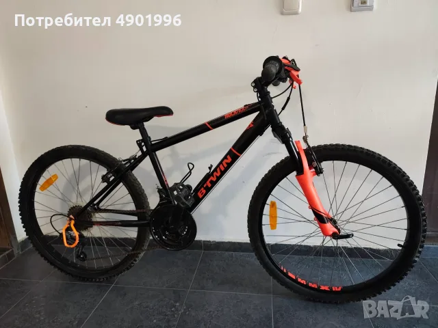 Детски планински велосипед B'TWIN Rockrider 500 – 24 цола (18 скорости)