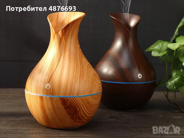 USB овлажнител за въздух и арома дифузер 200 мл с RGB осветление, снимка 3 - Овлажнители и пречистватели за въздух - 55849219